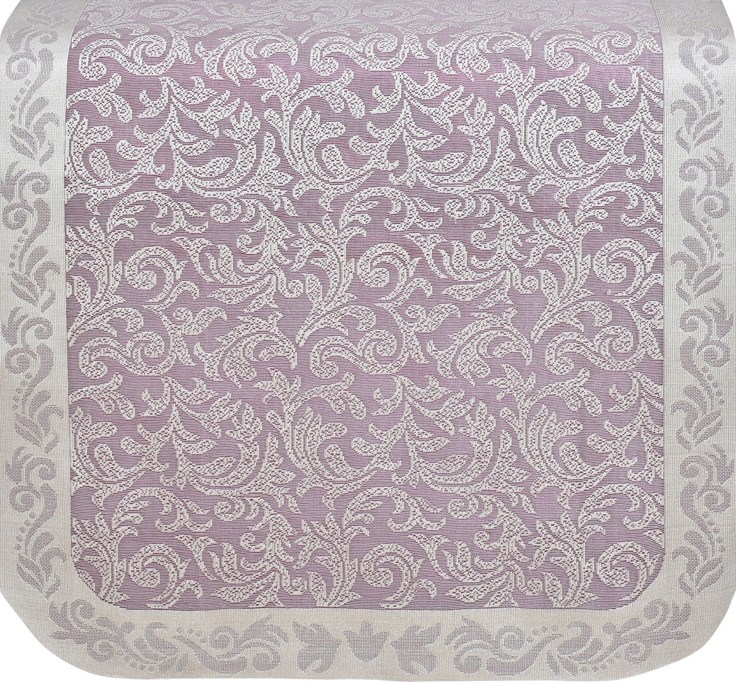 Bigger Fish Poly Cotton Net Fabric 5 Seater Sofa Cover - 10 Pieces (Maroon)