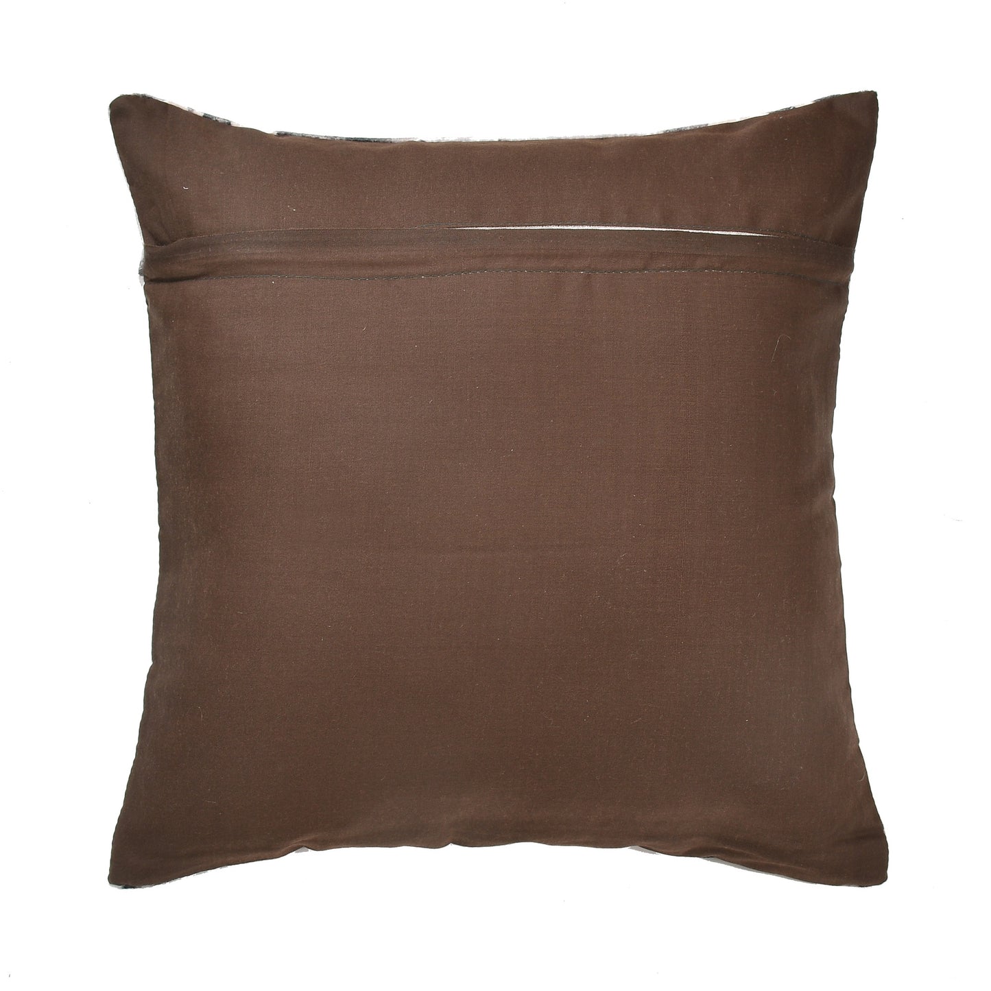 Bigger Fish Set of 5 Printed Velvet Cushion Covers - Grey:Black (16x16 Inches)