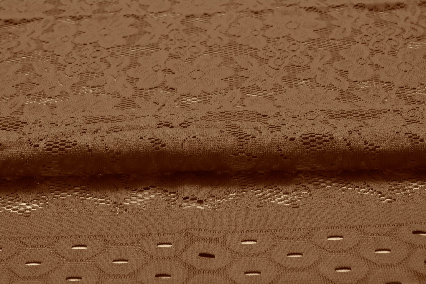 Bigger Fish Polycotton Printed 6-8 Seater Decorative 60x90 Inch Dining Table Cover (Brown)