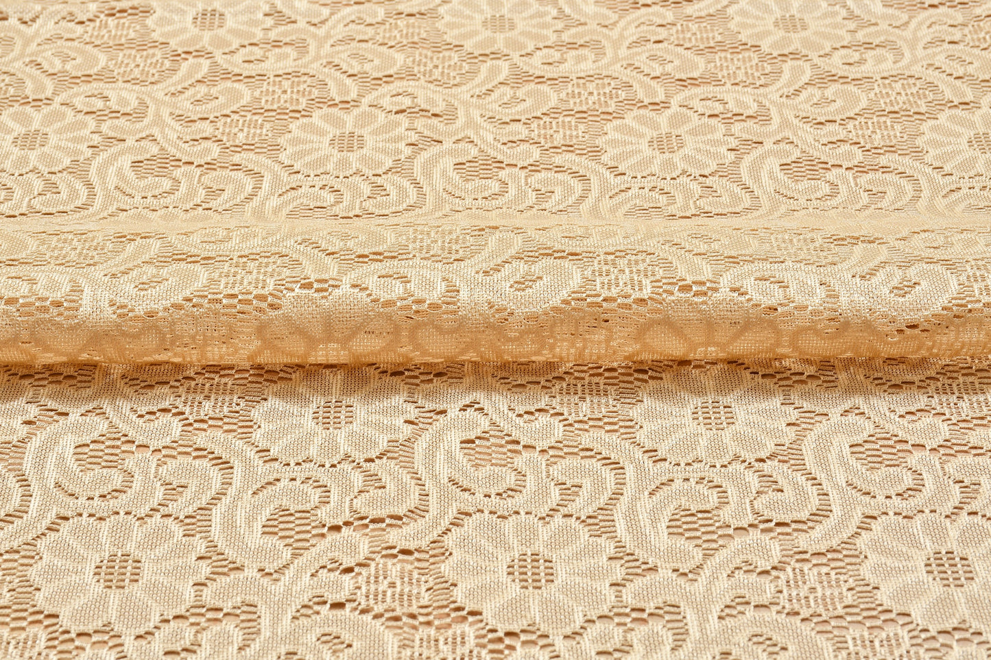 Bigger Fish Silk Fabric 40x60 Inch Fown 4 Seater Silky Center Table Cover - Premium Quality & Style
