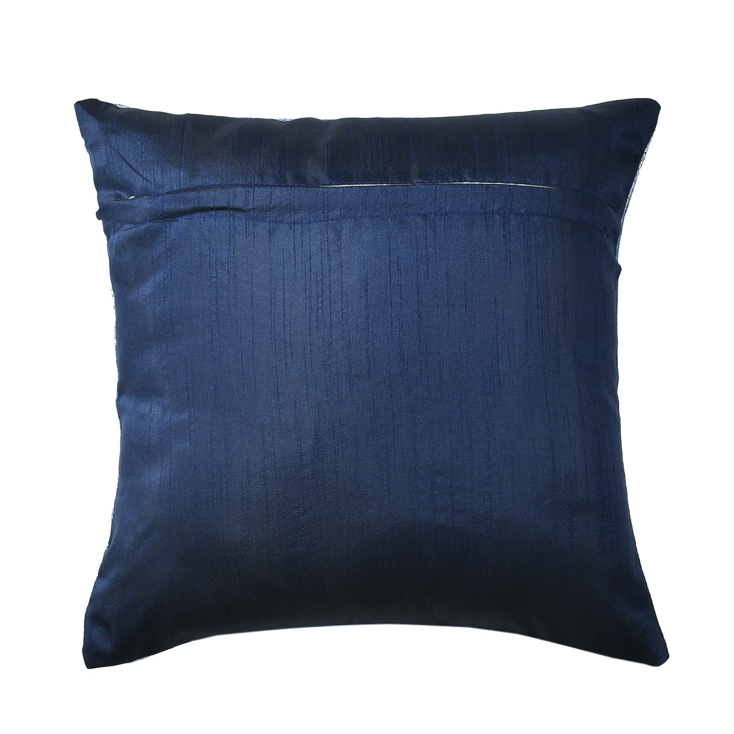 Bigger Fish Set of  Polycotton Cushion Covers - Blue (16x16 Inches)