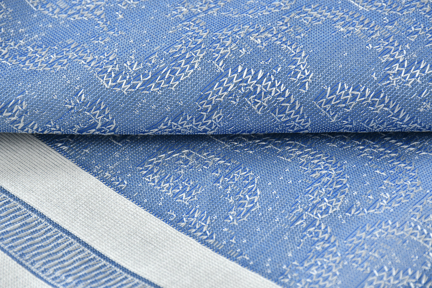 Bigger Fish Set of  Polycotton Cushion Covers - Blue (16x16 Inches)