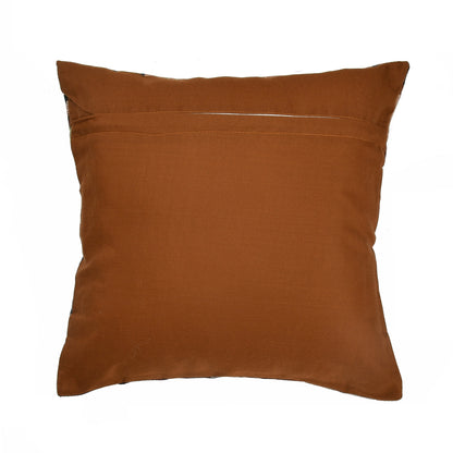 Bigger Fish Set of 5 Printed Velvet Cushion Covers - Grey (16x16 Inches)