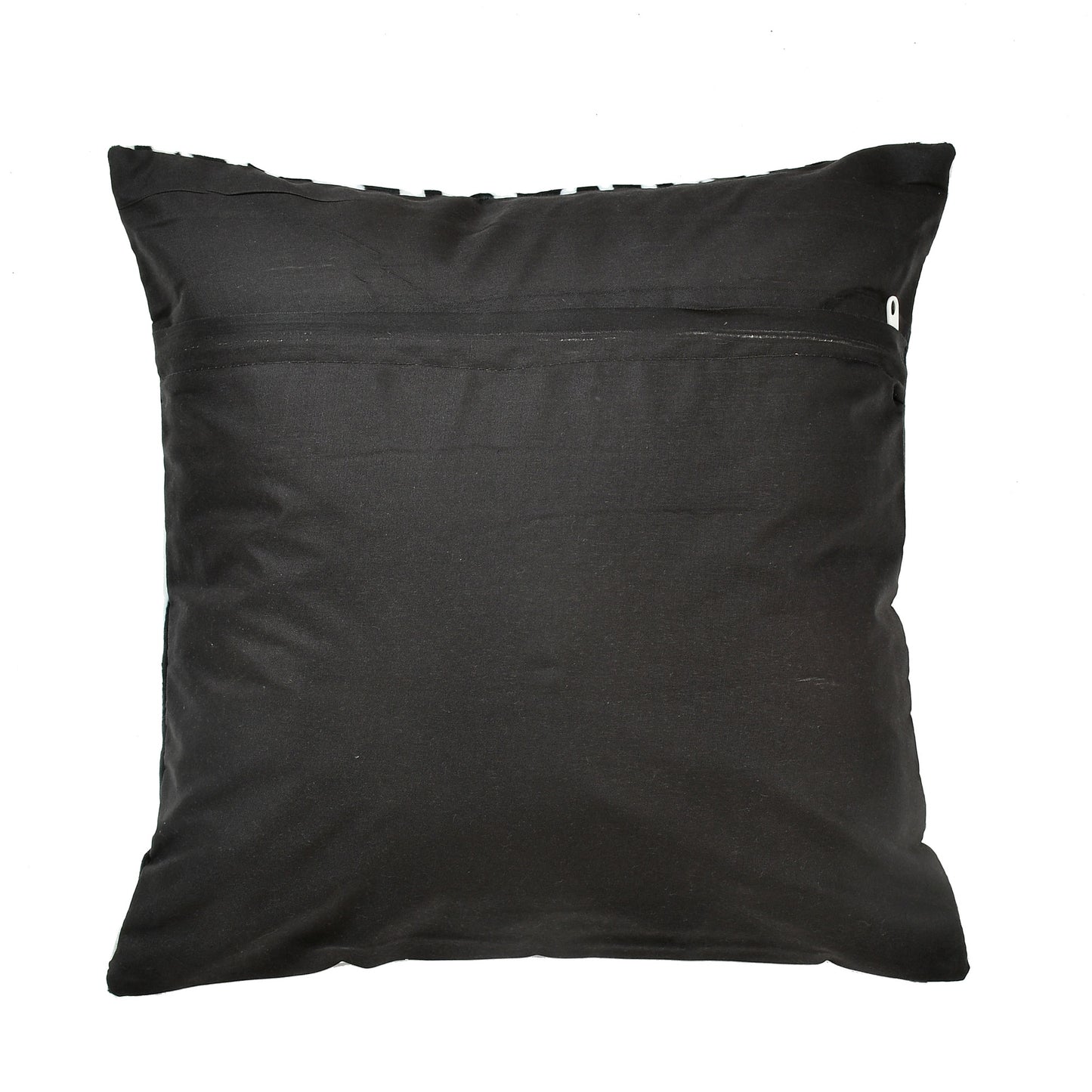 Bigger Fish Set of 5 Printed Velvet Cushion Covers - Black (16x16 Inches)