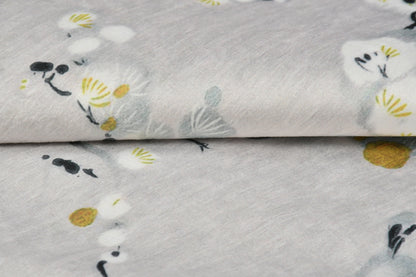 Bigger Fish Set of 5 Printed Velvet Cushion Covers - Grey (16x16 Inches)
