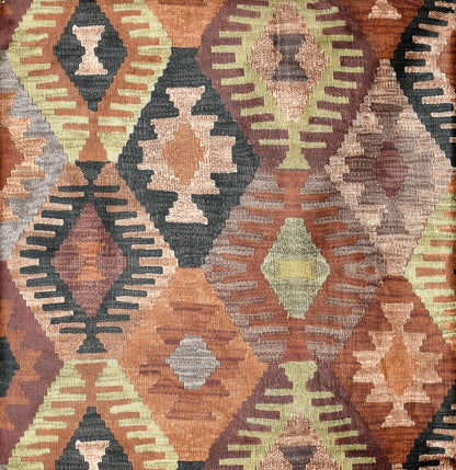 Bigger Fish Set of 5 Printed Velvet Cushion Covers - Brown (16x16 Inches)