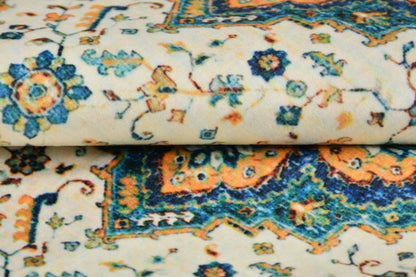 Bigger Fish Set of 5 Printed  Velvet Cushion Covers - Green (16x16 Inches)