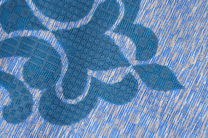 Bigger Fish Set of 5 Digital Print Polycotton Cushion Covers - Blue (16x16 Inches)