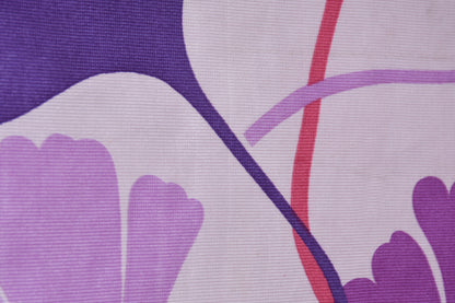 Bigger Fish Set of 5 Digital Print Polycotton Cushion Covers - Purple (16x16 Inches)