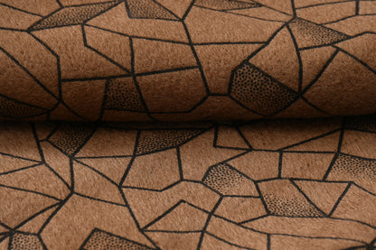 Bigger Fish Set of 5 Suede Cushion Covers - Brown (16x16 Inches)