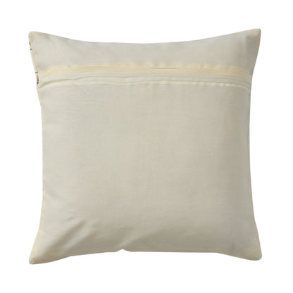 Bigger Fish Set of 5 Suede Cushion Covers - Cream (16x16 Inches)