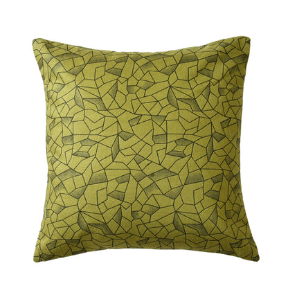 Bigger Fish Set of 5 Suede Cushion Covers - Green (16x16 Inches)