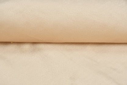 Bigger Fish Set of 5 Plain Velvet Cushion Covers - Cream (16x16 Inches)