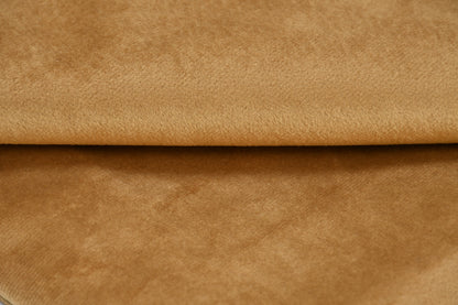 Bigger Fish Set of 5 Plain Velvet Cushion Covers - Gold (16x16 Inches)
