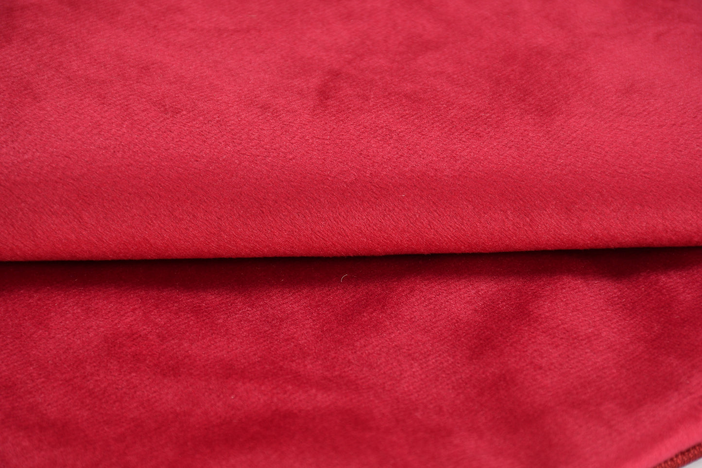 Bigger Fish Set of 5 Plain Velvet Cushion Covers - Maroon (16x16 Inches)
