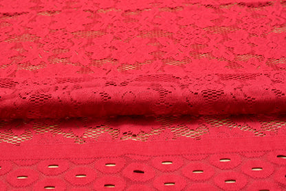 Bigger Fish Polycotton Printed 6-8 Seater Decorative 60x90 Inch Dining Table Cover (Maroon)
