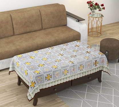 Bigger Fish Waterproof PVC 4 Seater Center Table Cover (40x60 inch) -