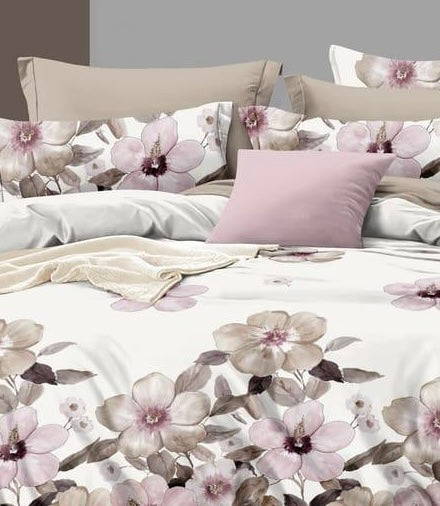 Bigger Fish  240 TC Polycotton Double  Bedsheet 90x100 Inch with 2 Pillow Cover