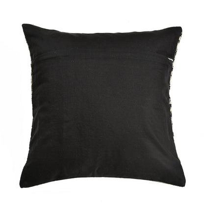Bigger Fish Set of 5 Chenille Cushion Covers - Cream (16x16 Inches)