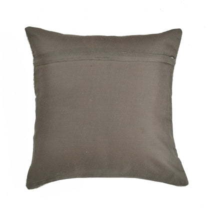 Bigger Fish Set of 5 Chenille Cushion Covers - Grey  (16x16 Inches)