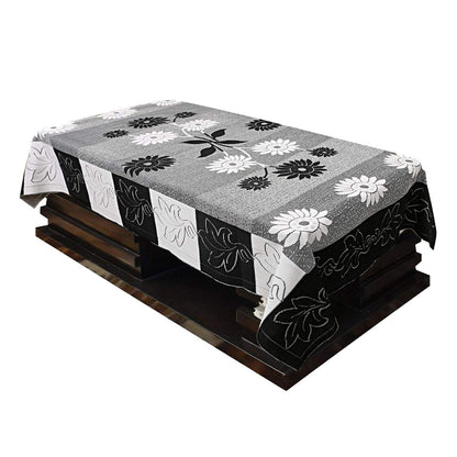 Bigger Fish Poly cotton 40x60 Inch Black 4 Seater Center Table Cover - Premium Quality & Style